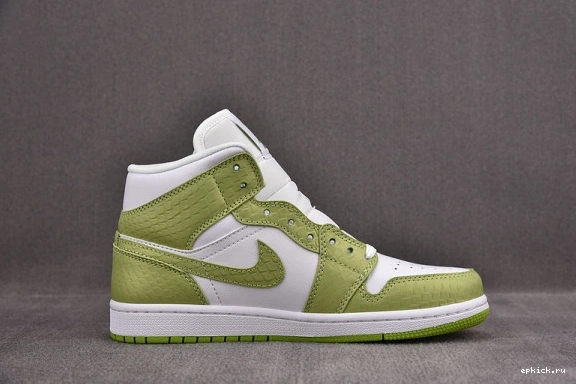 Rep EP Jordan 1 Green Python  DV2959-113 (W) Mid DV2959-113 0506